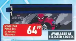 Shoprite SPIDER-MAN PENCIL BAG offer