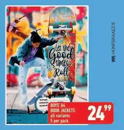 Shoprite BOYS' A4 BOOK JACKETS offer