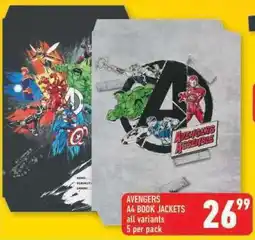 Shoprite AVENGERS A4 BOOK JACKETS offer