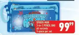 Shoprite SPIDER-MAN 3-in-1 PENCIL BAG offer