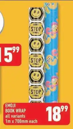 Shoprite EMOJI BOOK WRAP offer