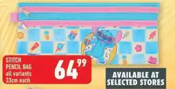 Shoprite STITCH PENCIL BAG offer