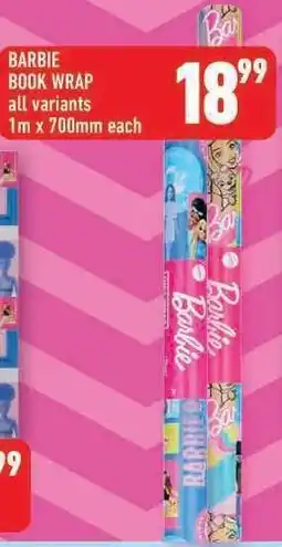 Shoprite BARBIE BOOK WRAP offer