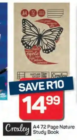 Pick n Pay Croxley A4 72 Page Nature Study Book offer