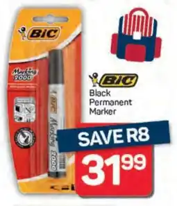 Pick n Pay BIC Black Permanent Marker offer