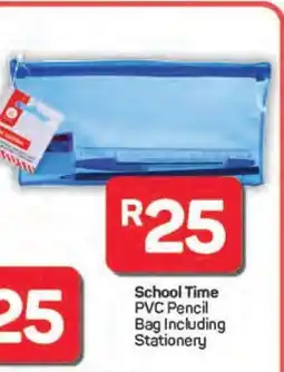 Pick n Pay School Time PVC Pencil Bag Including Stationery offer
