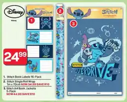 Pick n Pay Stitch A4 Book Jackets 5-Pack offer
