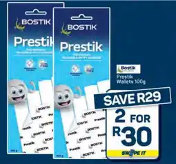Pick n Pay Bostik Prestik Wallets 100g offer