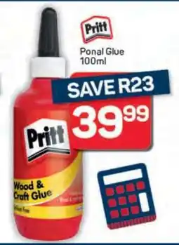 Pick n Pay Pritt Ponal Glue 100ml offer