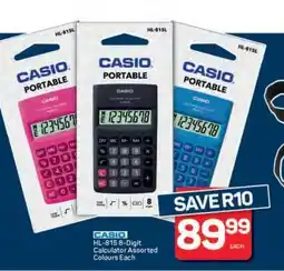 Pick n Pay CASIO HL-815 8-Digit Calculator Assorted Colours Each offer