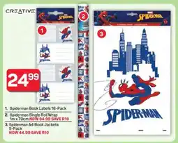 Pick n Pay Spiderman Book Labels 16-Pack offer