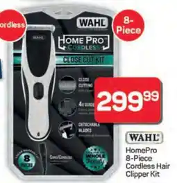 Pick n Pay WAHL HomePro 8-Piece Cordless Hair Clipper Kit offer