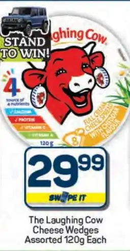 Pick n Pay The Laughing Cow Cheese Wedges Assorted 120g Each offer