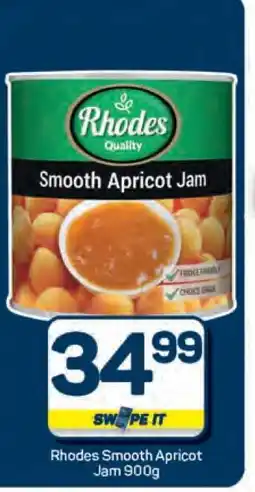 Pick n Pay Rhodes Smooth Apricot Jam-900g offer