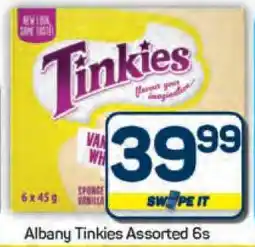 Pick n Pay Albany Tinkies Assorted 6s offer