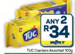 Pick n Pay Tuc Crackers Assorted 100g offer