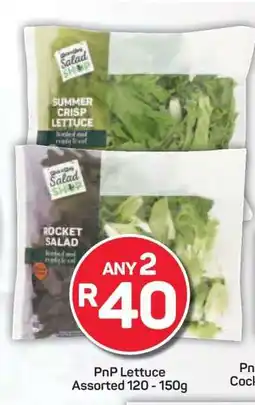 Pick n Pay PnP Lettuce Assorted 120/150g offer