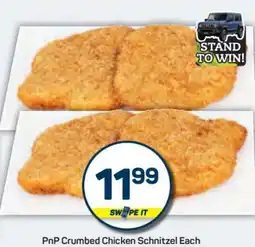 Pick n Pay PnP Crumbed Chicken Schnitzel Each offer