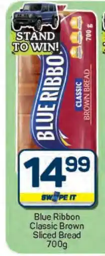 Pick n Pay Blue Ribbon Classic Brown Sliced Bread 700g offer