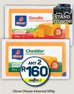 Pick n Pay Clover Cheese Assorted 550g offer