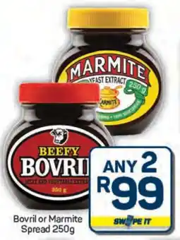 Pick n Pay Bovril or Marmite Spread 250g offer
