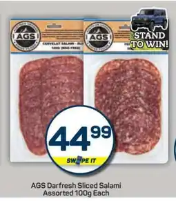 Pick n Pay AGS Darfresh Sliced Salami Assorted 100g Each offer