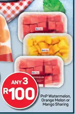 Pick n Pay PnP Watermelon, Orange Melon or Mango Sharing offer