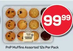 Pick n Pay PnP Muffins Assorted 12s Per Pack offer