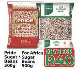 Supa Store Pride Sugar Beans or For Africa Sugar Beans offer
