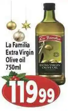 Supa Store La Familia Extra Virgin Olive oil offer