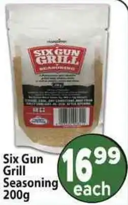 Supa Store Six Gun Grill Seasoning offer