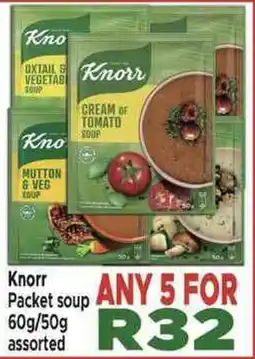 Supa Store Knorr Packet Soup Assorted offer