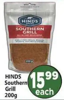 Supa Store Hinds Southern Grill offer