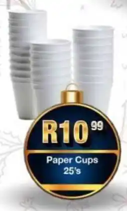 Take 'n Pay Paper Cups offer