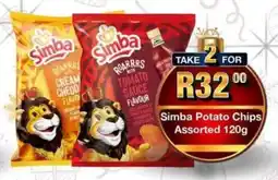 Take 'n Pay Simba Potato Chips Assorted offer