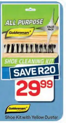 Pick n Pay Shoe Kit with Yellow Duster offer