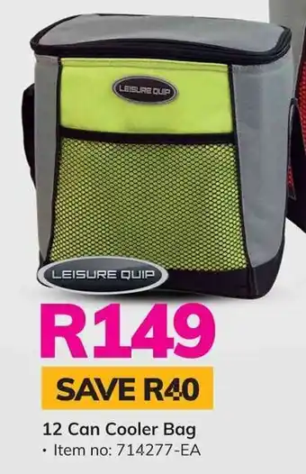 Game Leisure Quip 12 Can Cooler Bag offer
