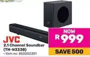 Game JVC 2.1 Channel Soundbar TH-N222B offer
