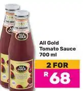 Game All Gold Tomato Sauce-For 2 x 700ml offer