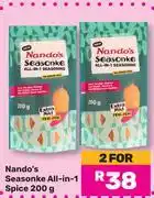 Game Nando's Seasonke All-In-1 Spice-For 2 x 200g offer