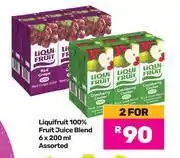 Game Liqui Fruit 100% Fruit Juice Blend Assorted-For 2 x 6 x 200ml offer