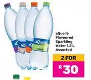 Game Aquelle Flavoured Sparkling Water Assorted-For 2 x 1.5L offer