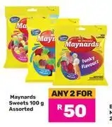 Game Maynards Sweets Assorted-For 2 x 100g offer