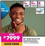 Game Samsung 55 QLED Smart TV QA55Q7FAAKXXA (850032398) offer