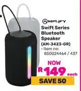 Game Amplify Swift Series Bluetooth Speaker AM-3423-GR (850024464/437)-Each offer