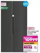Game Defy 559L Side By Side Freezer/Fridge DFF636 (850031183) offer
