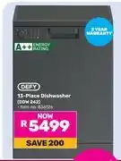 Game Defy 13 Place Dishwasher DDW 242 (836126) offer