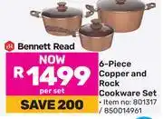 Game Bennett Read 6 Piece Copper & Rock Cookware Set (801317/850014961)-Per Set offer