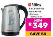 Game Milex 1.8L Stainless Steel Kettle (850001561) offer