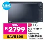 Game LG 42L Neochef Solo Microwave MS4235GIS (770563) offer